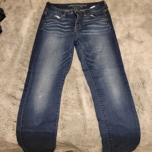 American Eagle High Rise Jegging Women's 8 Jeans
